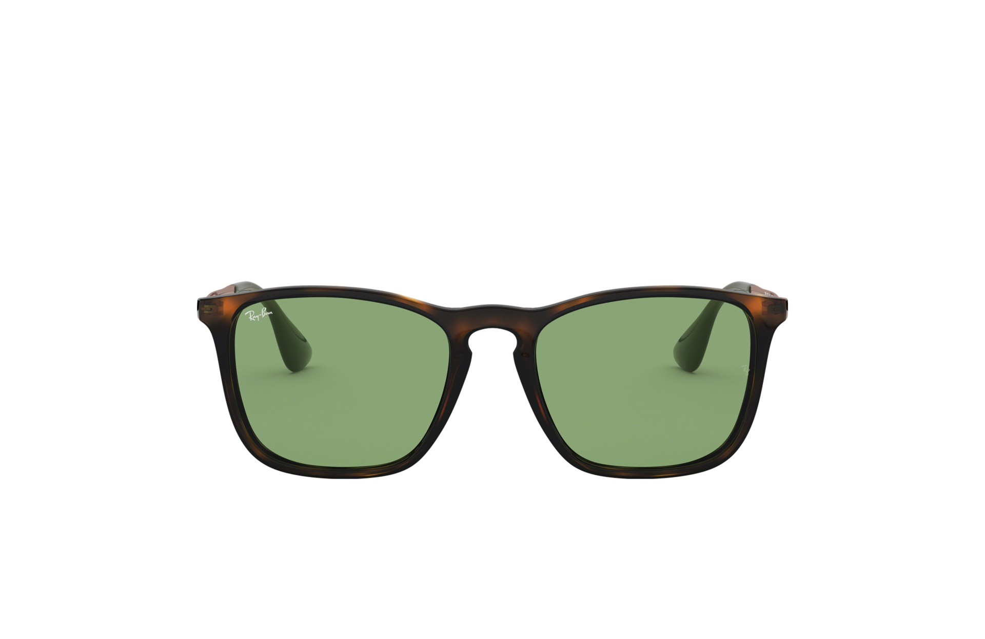 Chris Sunglasses in Tortoise and Green 