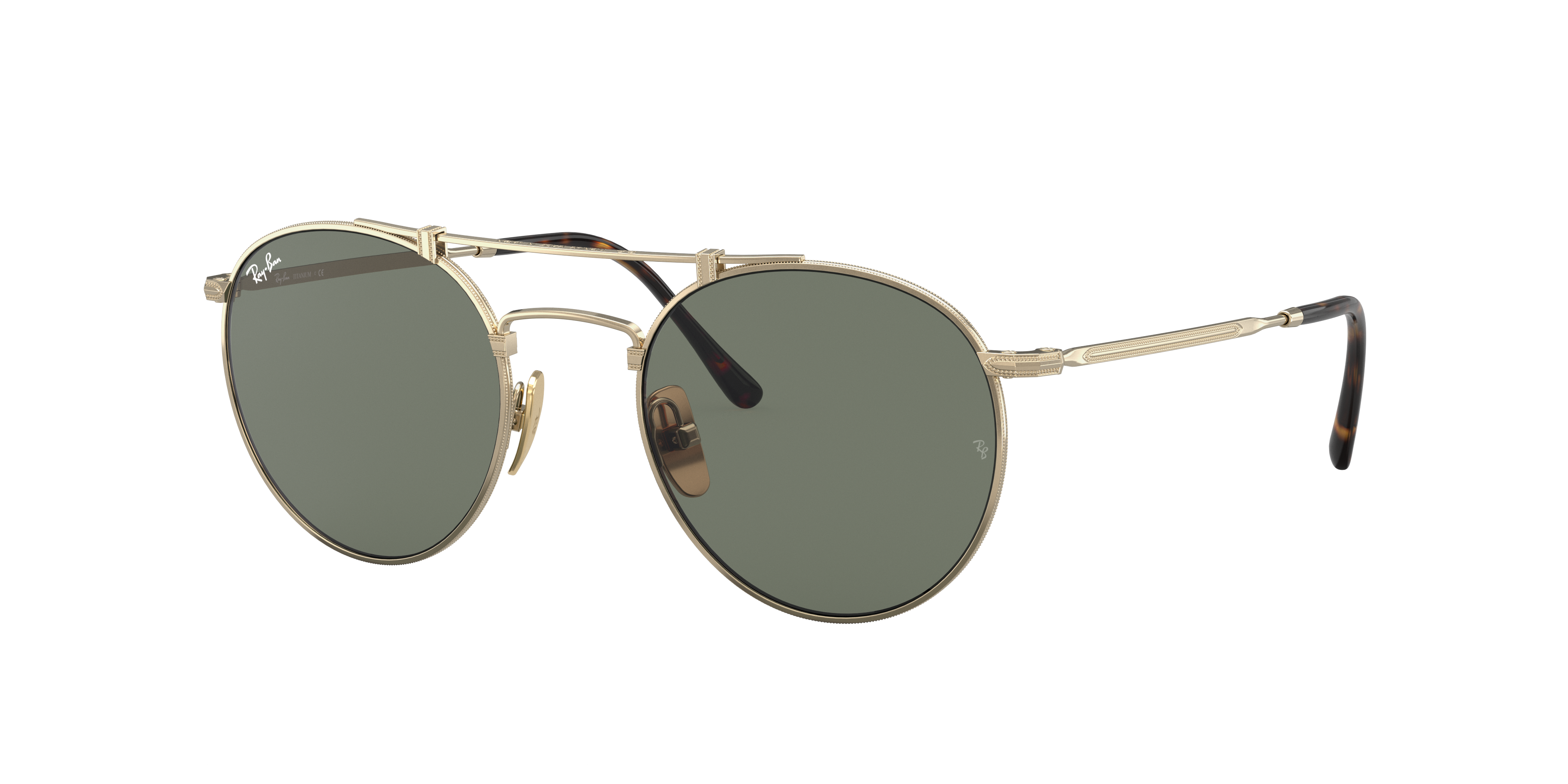 ray ban double round