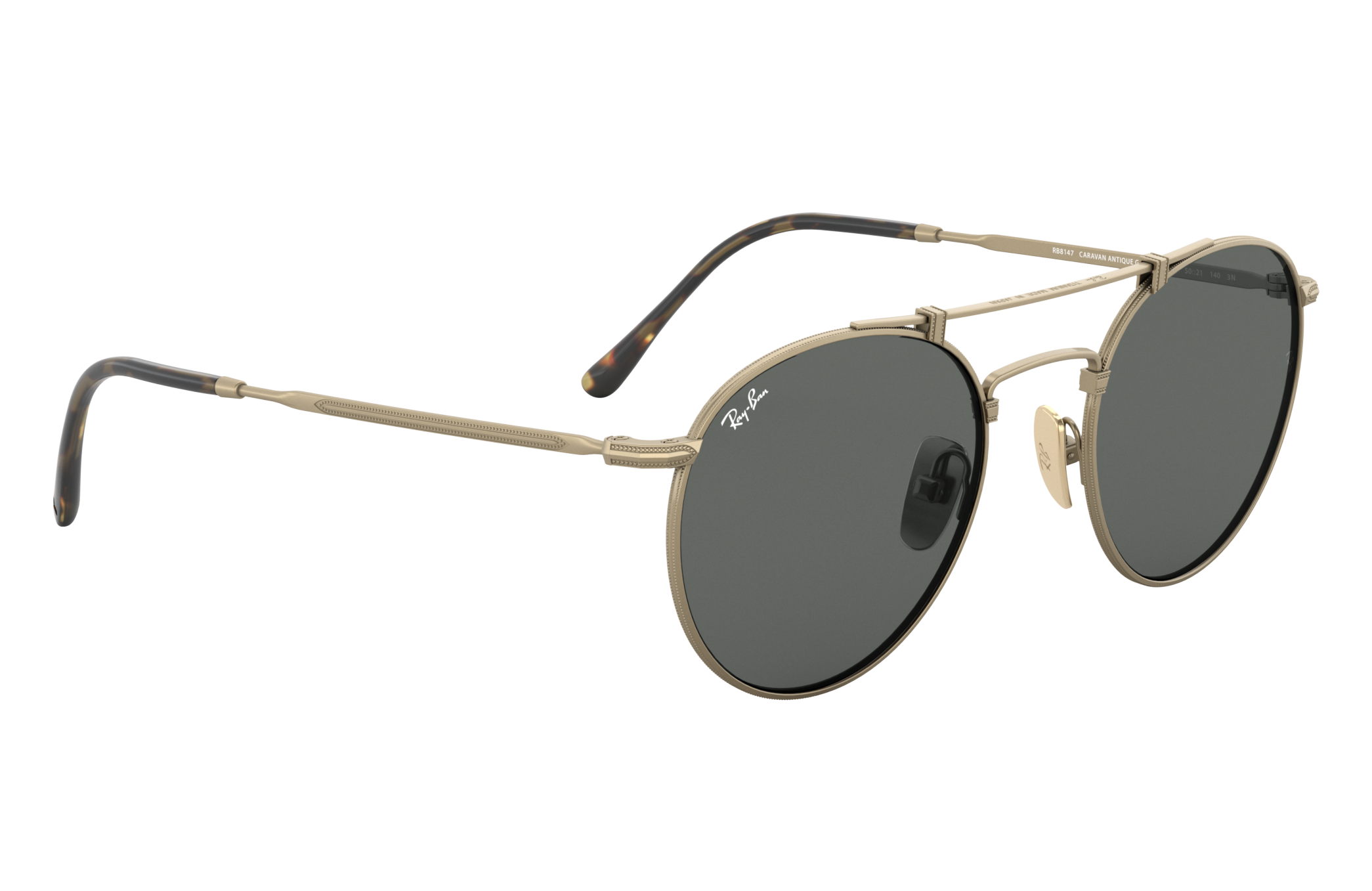 ray ban double bridge titanium