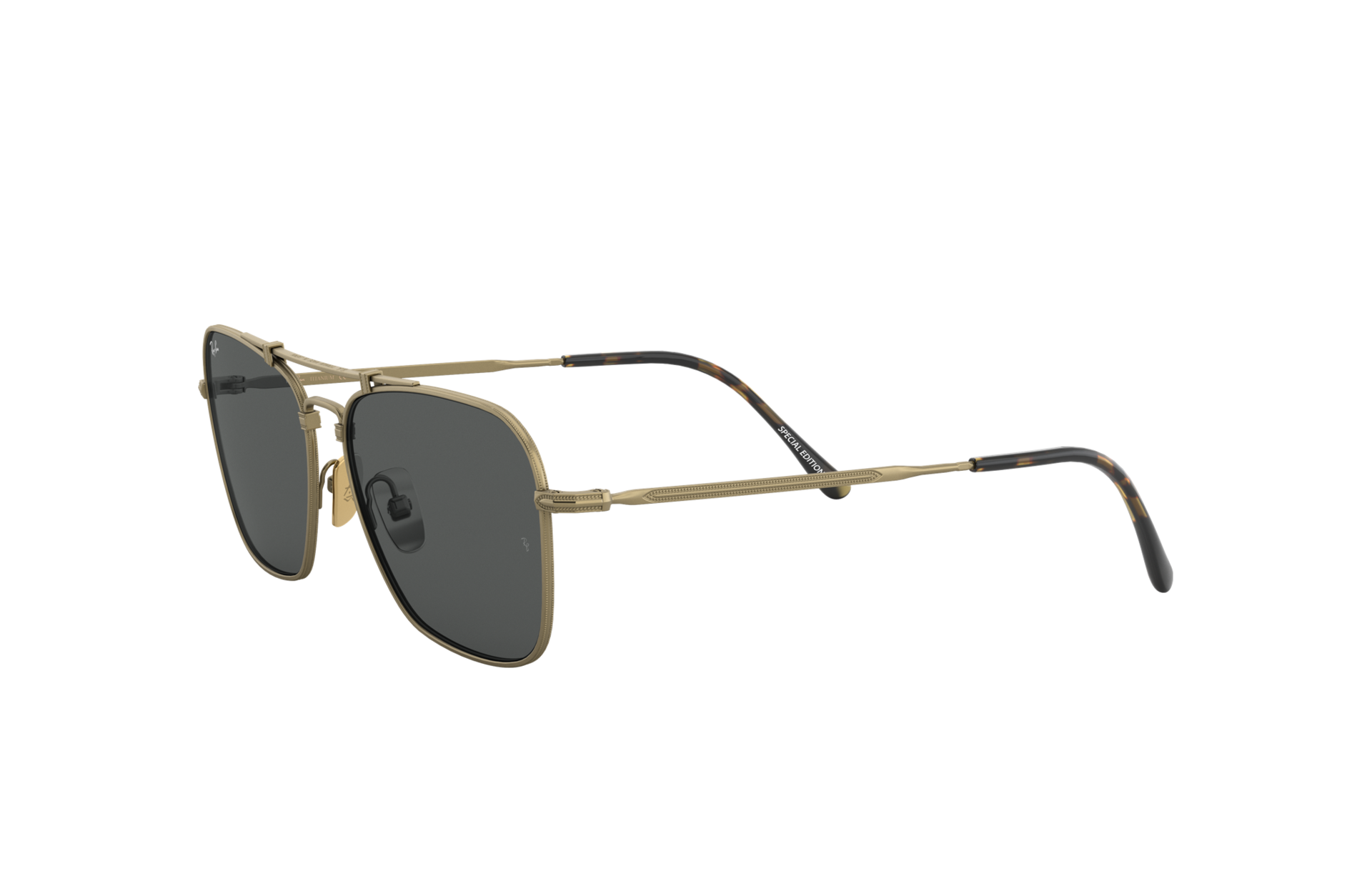 Caravan Titanium Sunglasses in Antique 