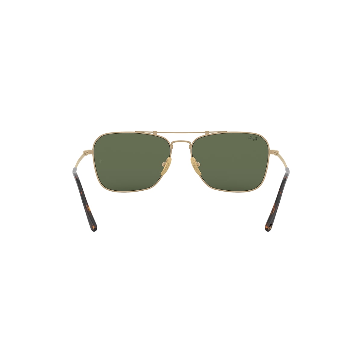 CARAVAN TITANIUM Sunglasses in Gold and Green - RB8136 | Ray-Ban® NO