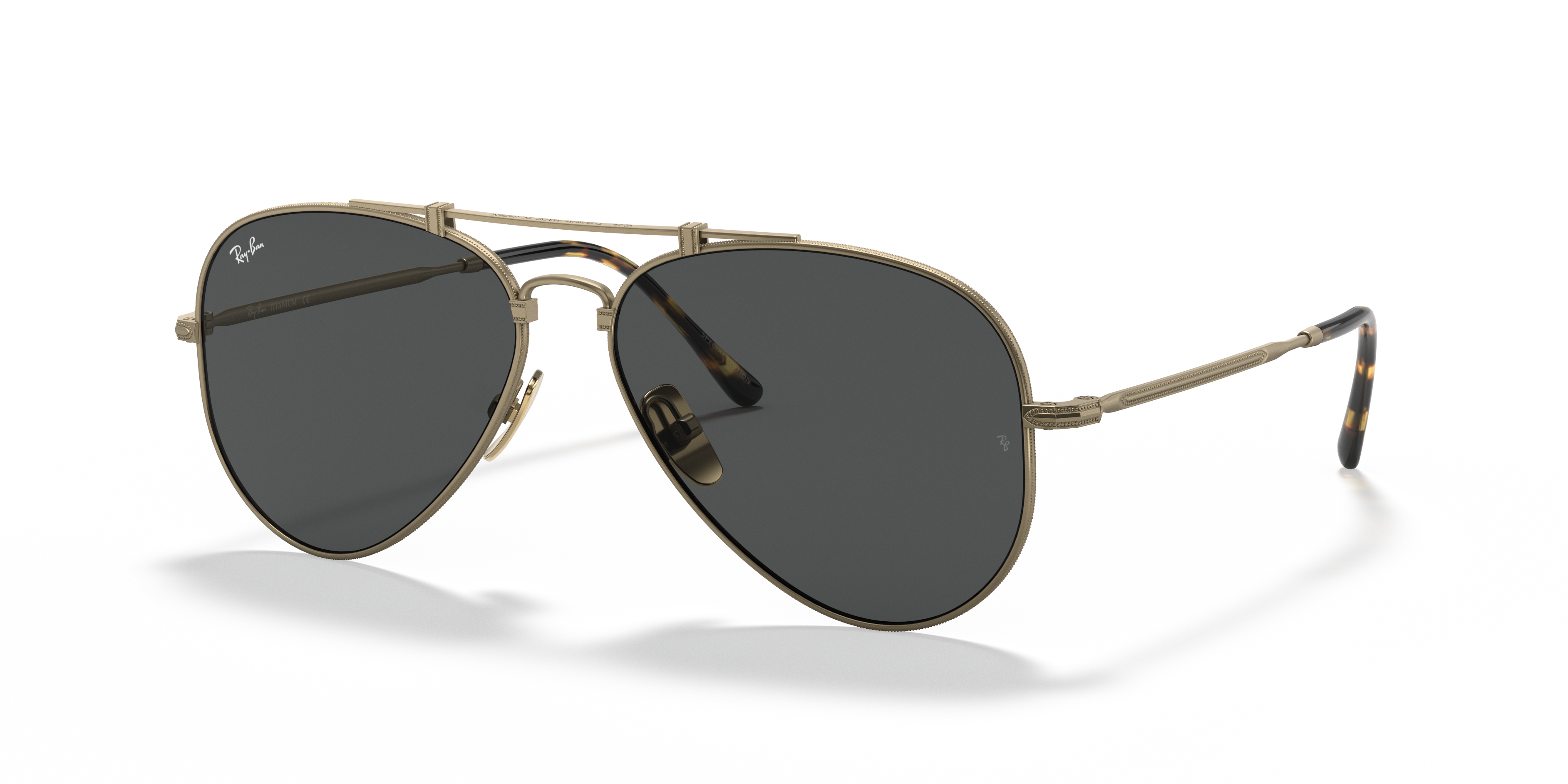 ray ban aviator flat metal rb3513