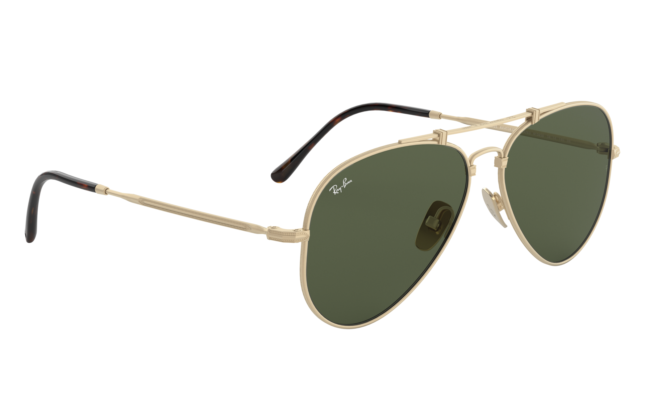 aviator titanium ray ban