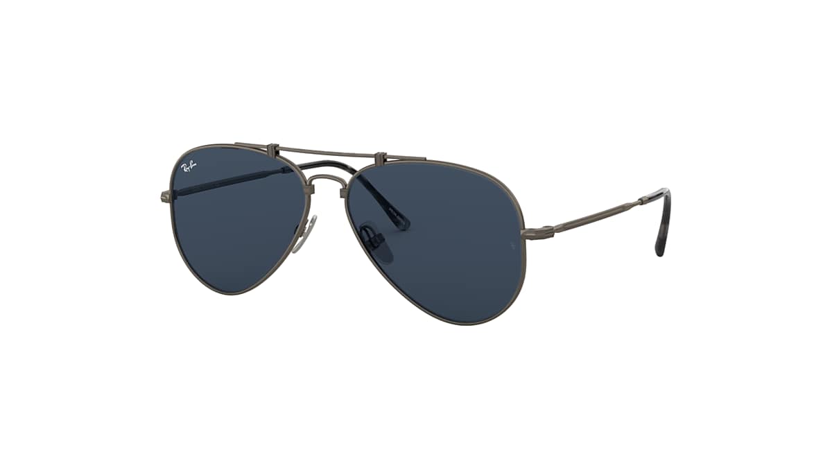 【レイバン公式ストア】 Ray-Ban® AVIATOR TITANIUM サングラス