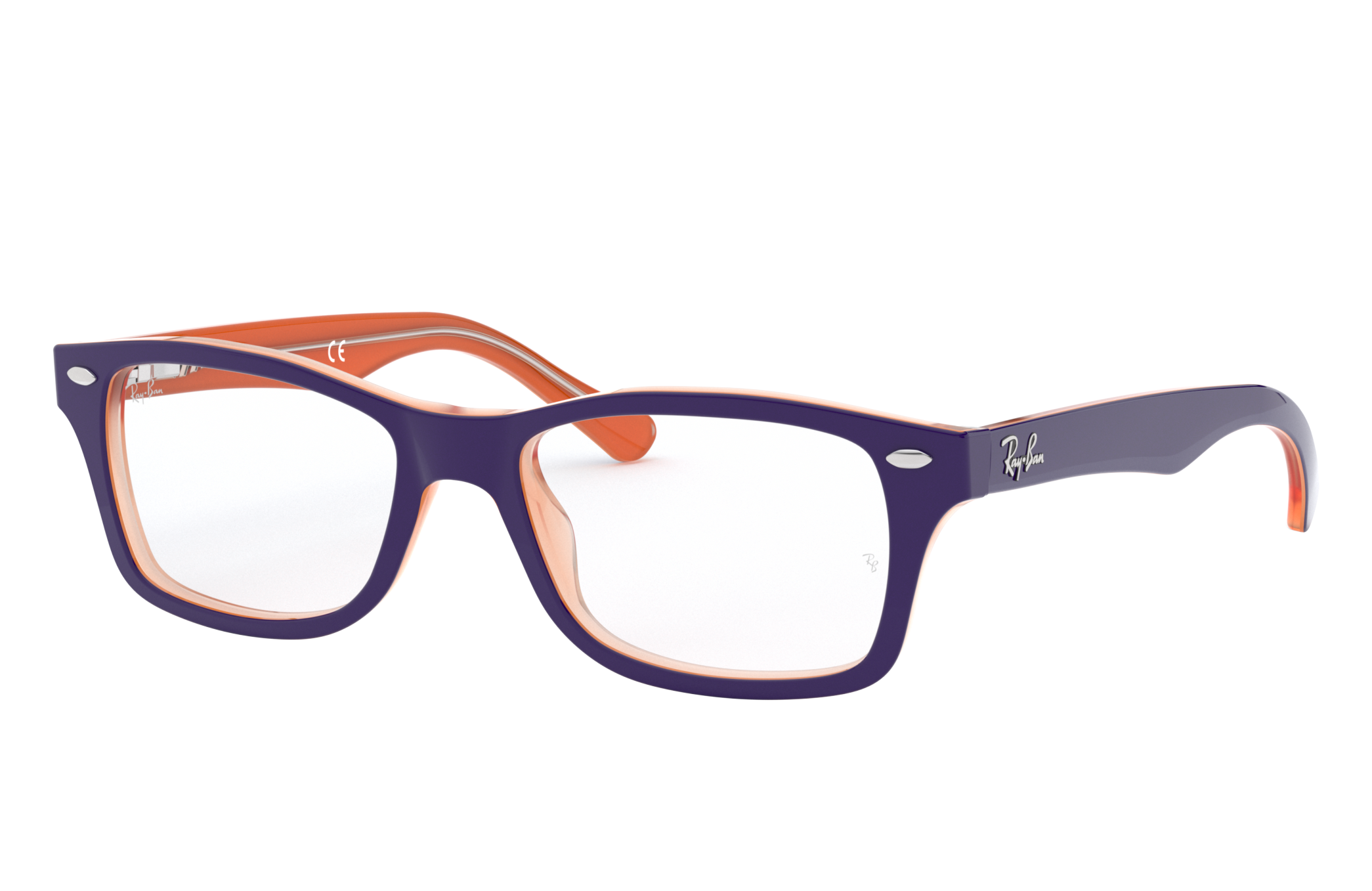 Rb1531 Optics Kids Eyeglasses with Blue On Orange Frame | Ray-Ban®