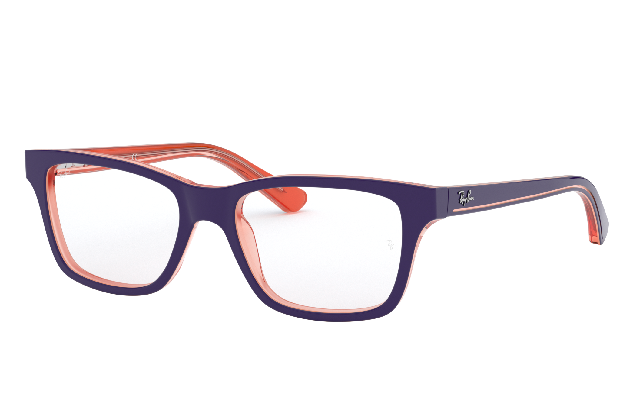 orange and blue ray ban sunglasses