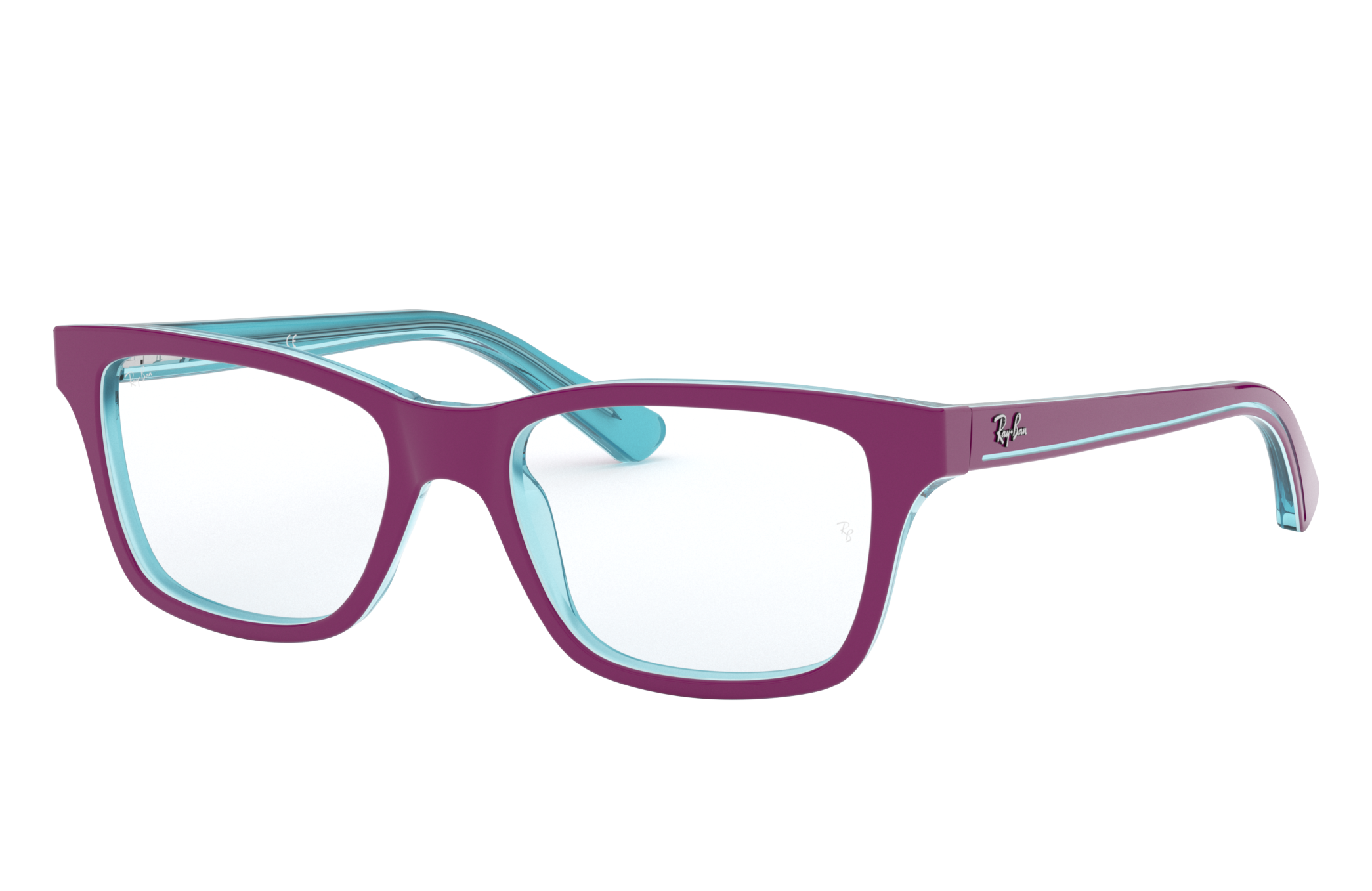 burgundy ray ban eyeglasses