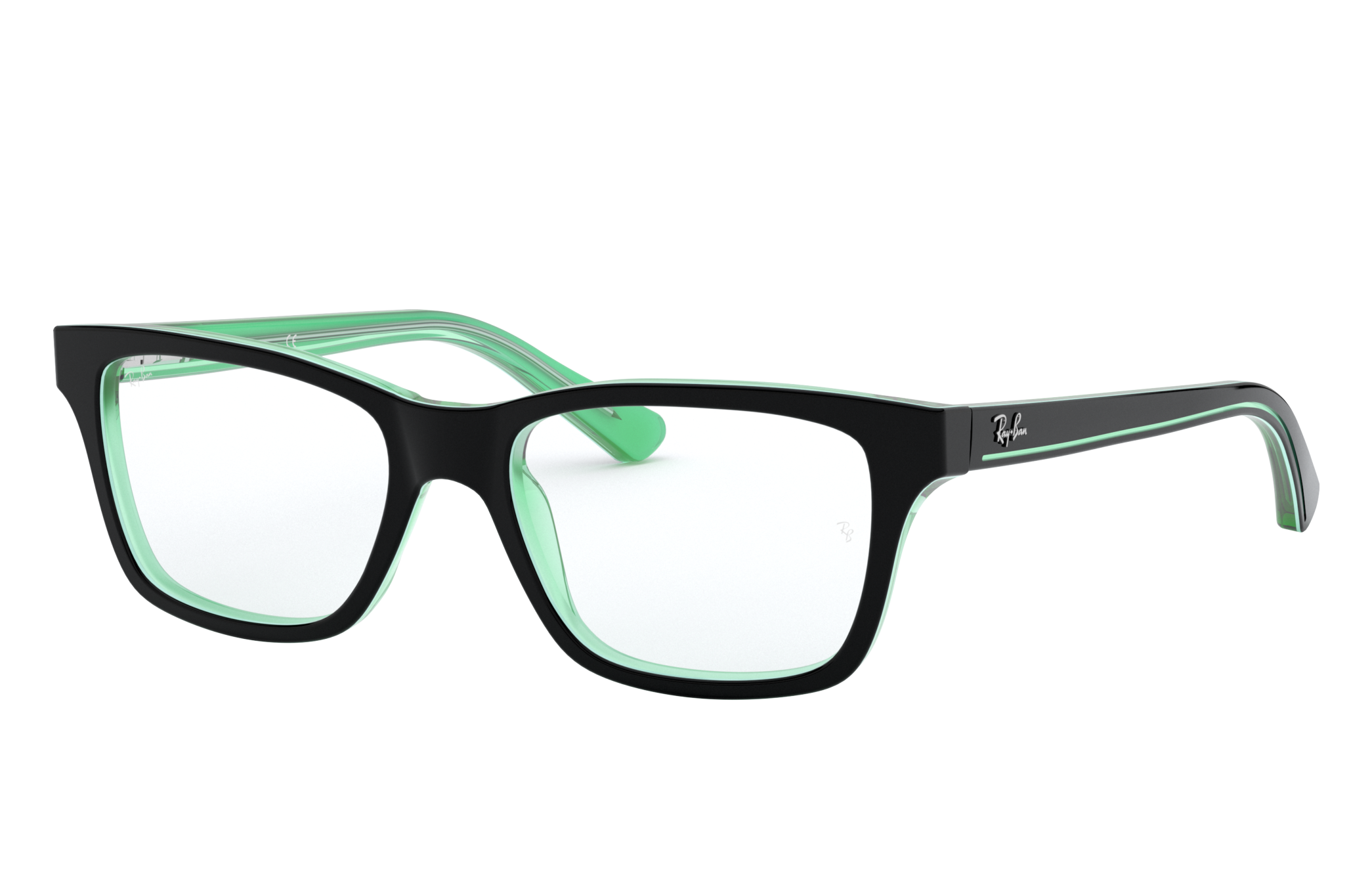 green ray ban prescription glasses