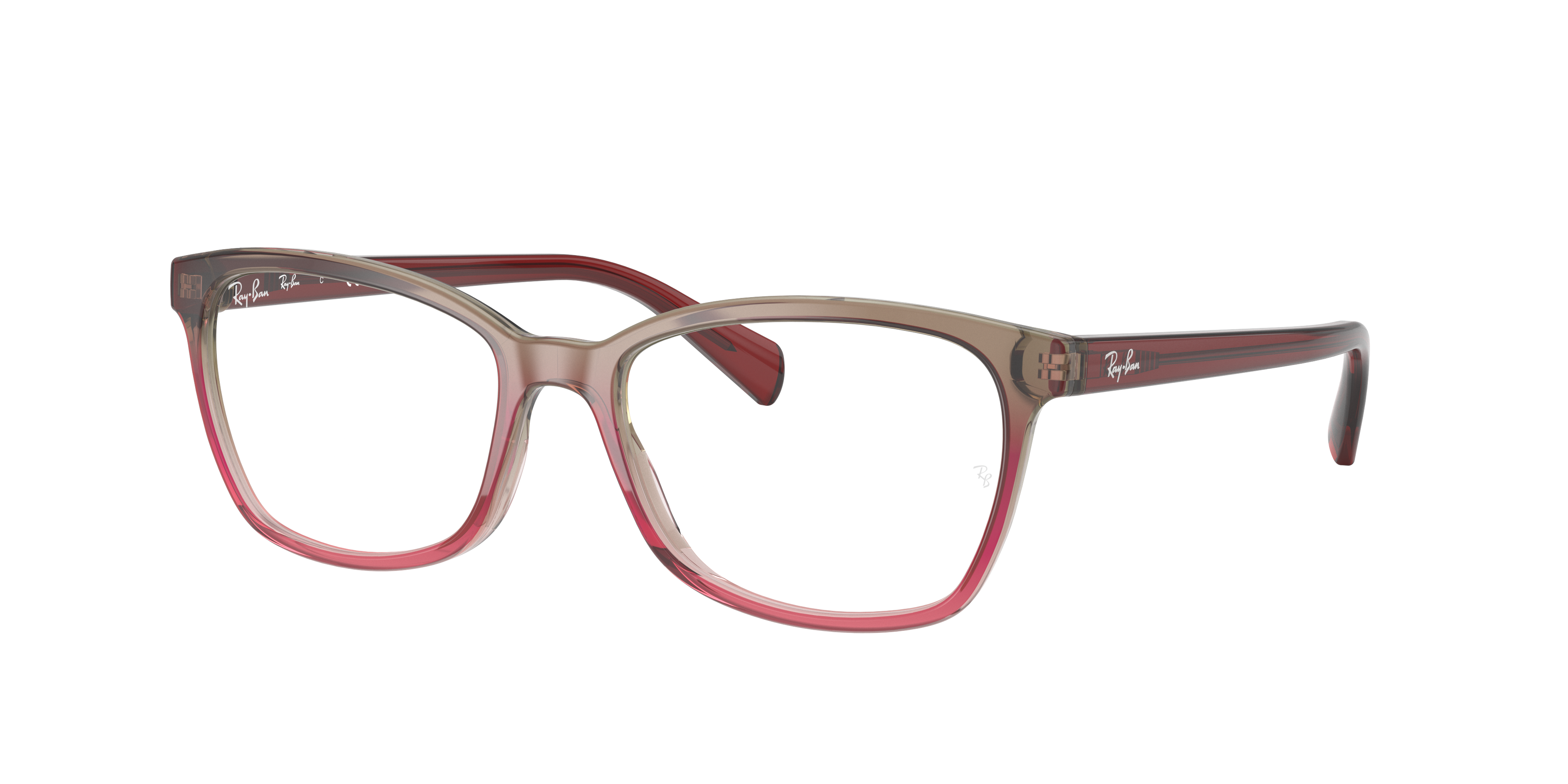 burgundy ray bans