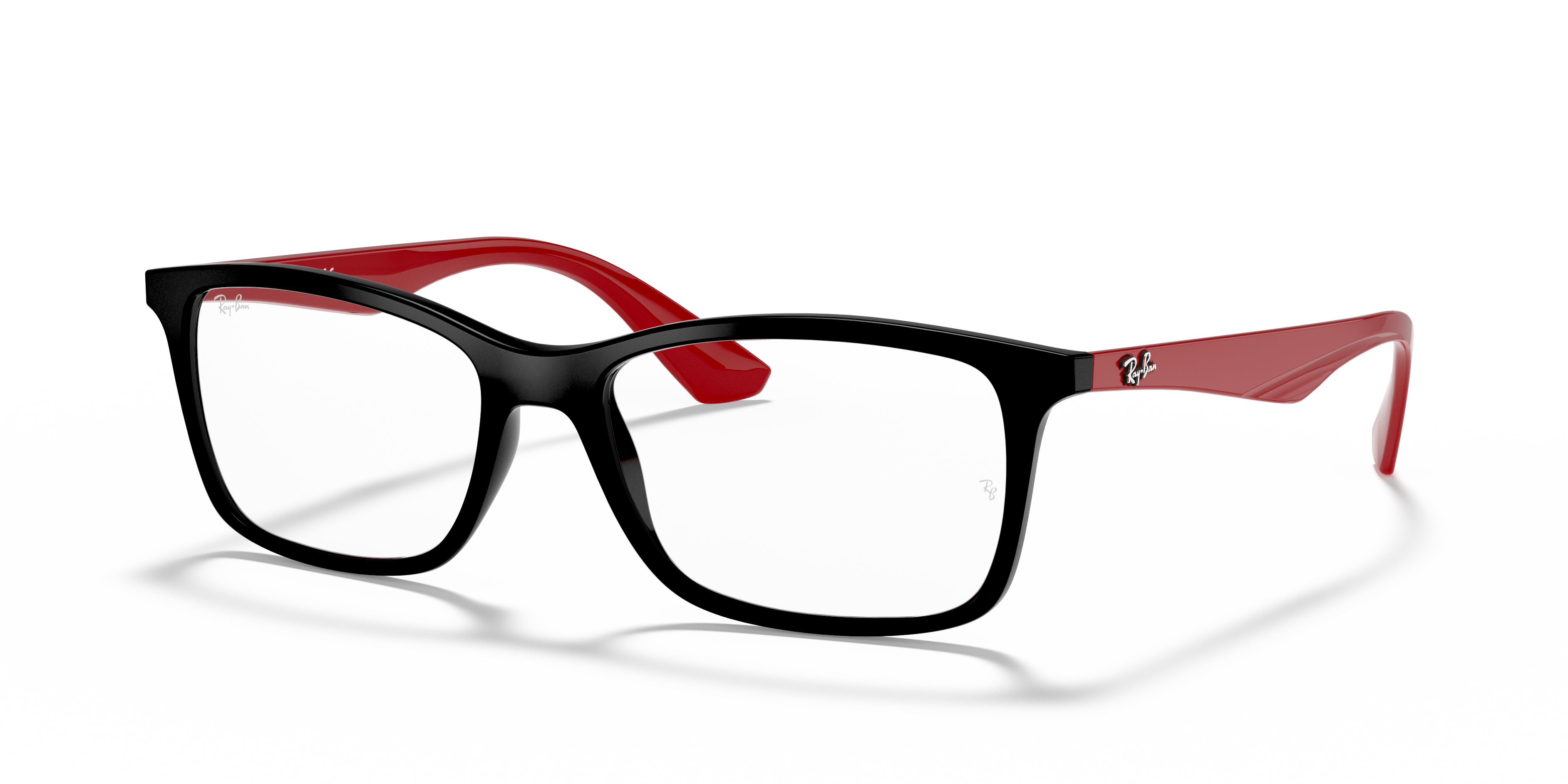 ray ban red and black sunglasses