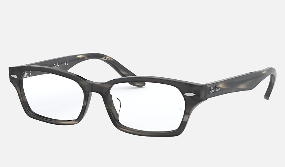 RB5344D Eyeglasses with Tortoise and Clear (55-16) - RB5344D | Ray