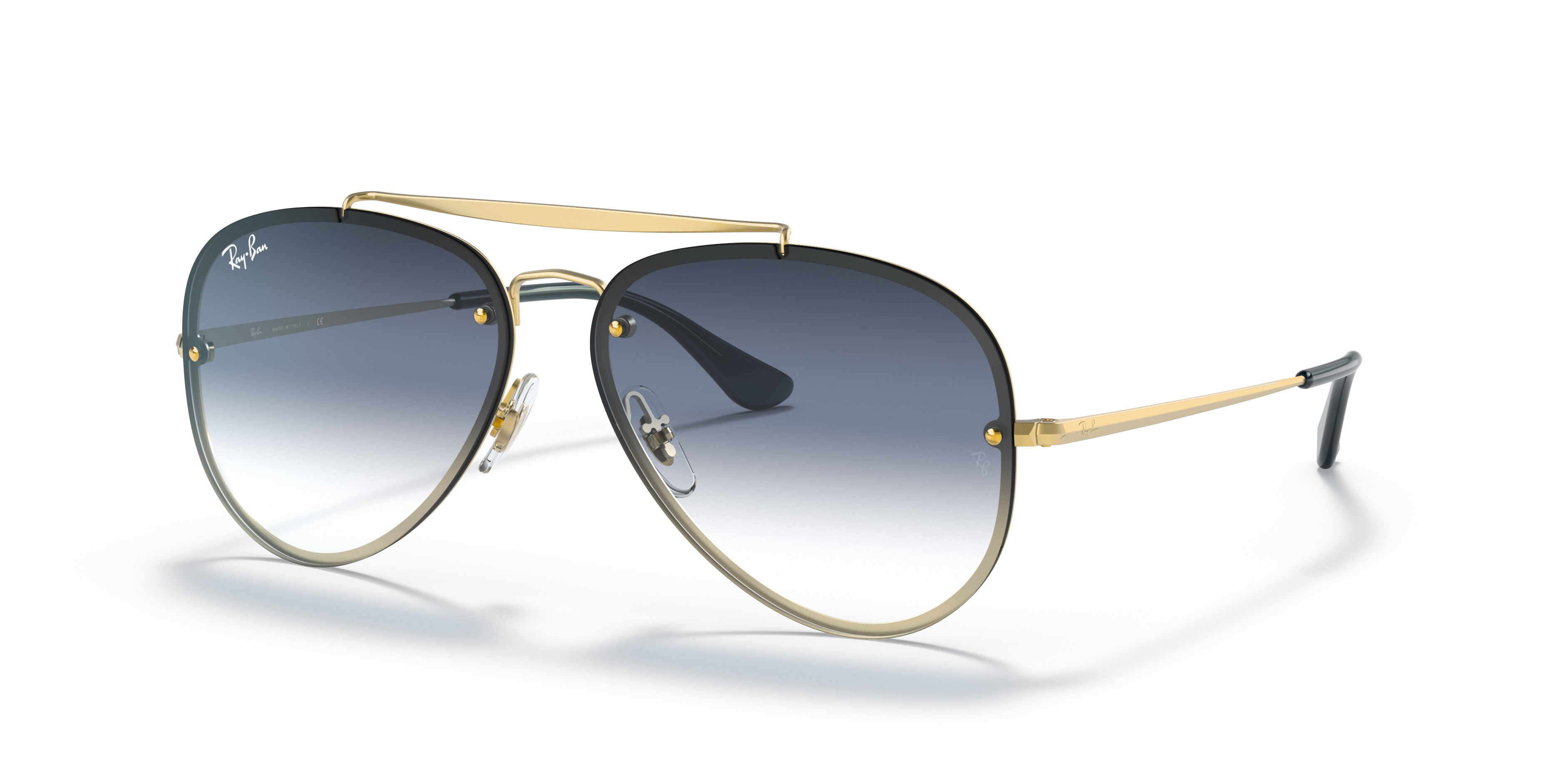 ray ban blaze aviator polarized