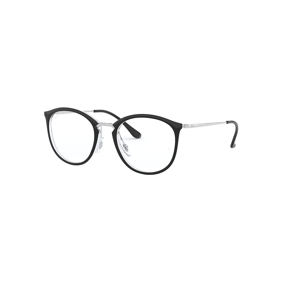 【レイバン公式ストア】 Ray-Ban® RB7140 OPTICS メガネ | 透明上 