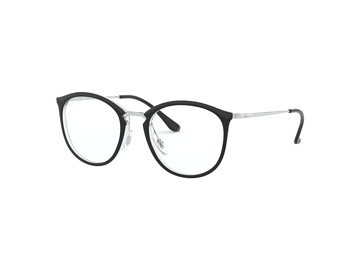 【レイバン公式ストア】 Ray-Ban® RB7140 OPTICS メガネ | 透明上 