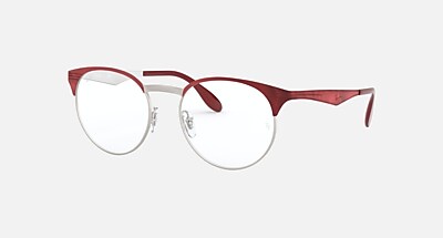 RB6406 OPTICS Eyeglasses with Red Frame RB6406 Ray Ban