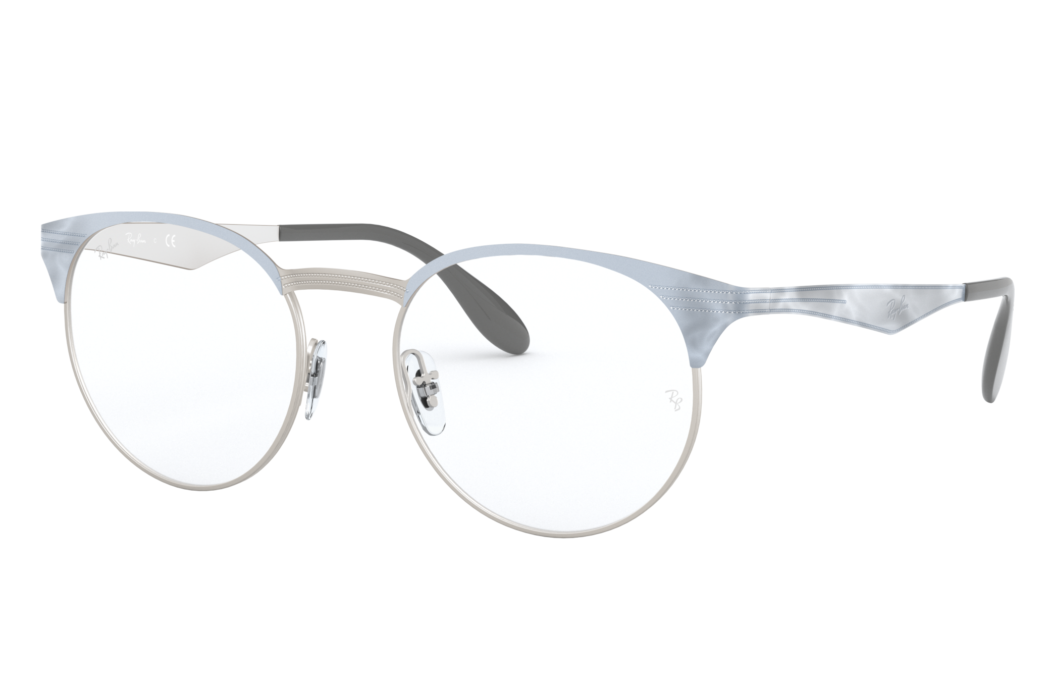 Ray-Ban eyeglasses RB6406 White - Steel 