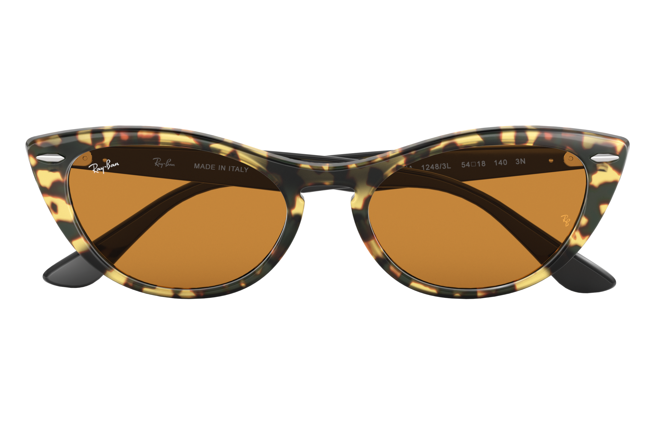 ray ban havana cat eye sunglasses