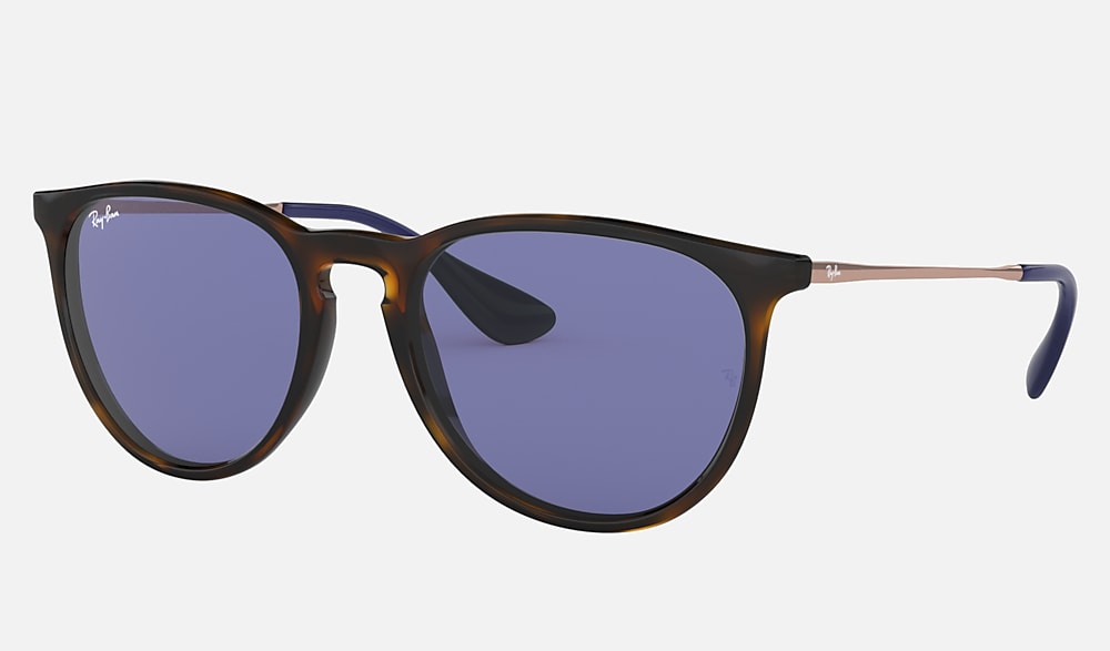ERIKA COLOR MIX Sunglasses in Havana and Dark Violet Classic
