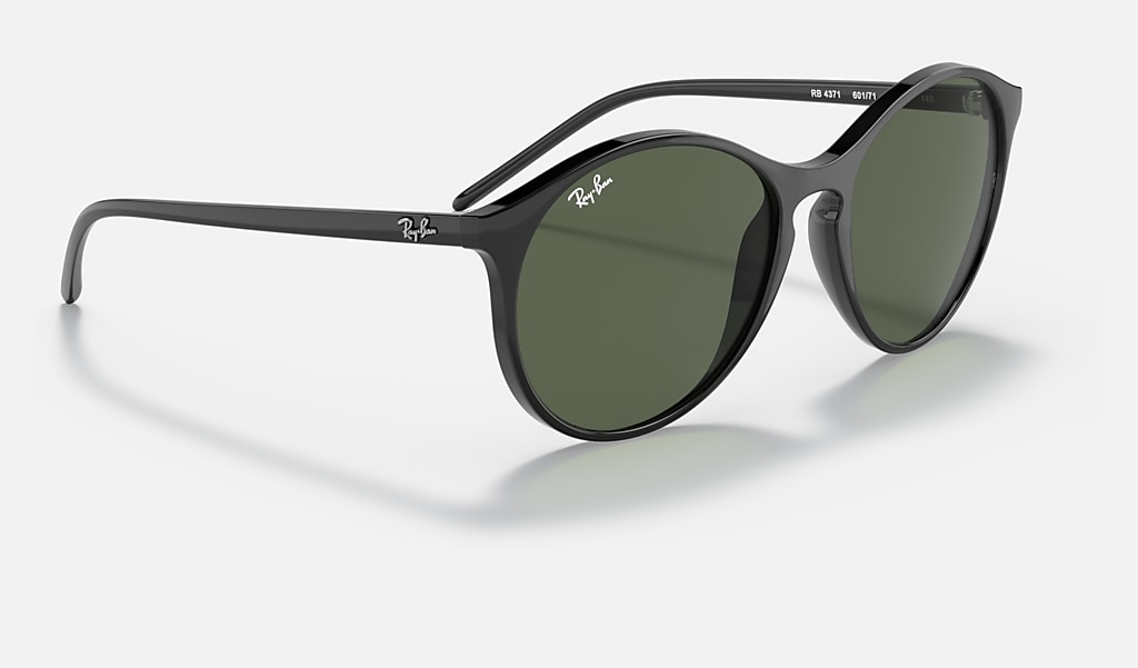 kust rechtbank koffer Rb4371 Sunglasses in Black and Green | Ray-Ban®