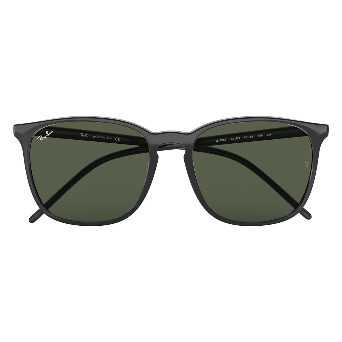 Rb4387 Sunglasses in Black and Green | Ray-Ban®