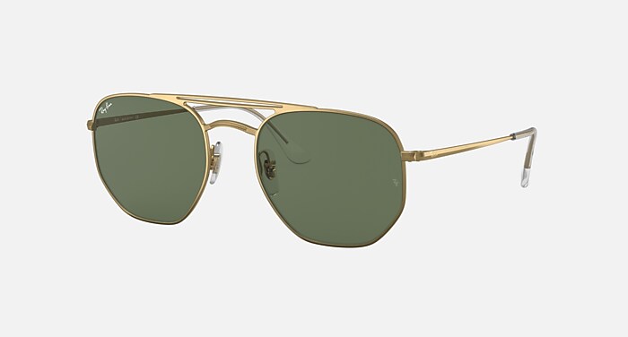 RB3609 Sunglasses in Gold and Dark Green - RB3609 | Ray-Ban®