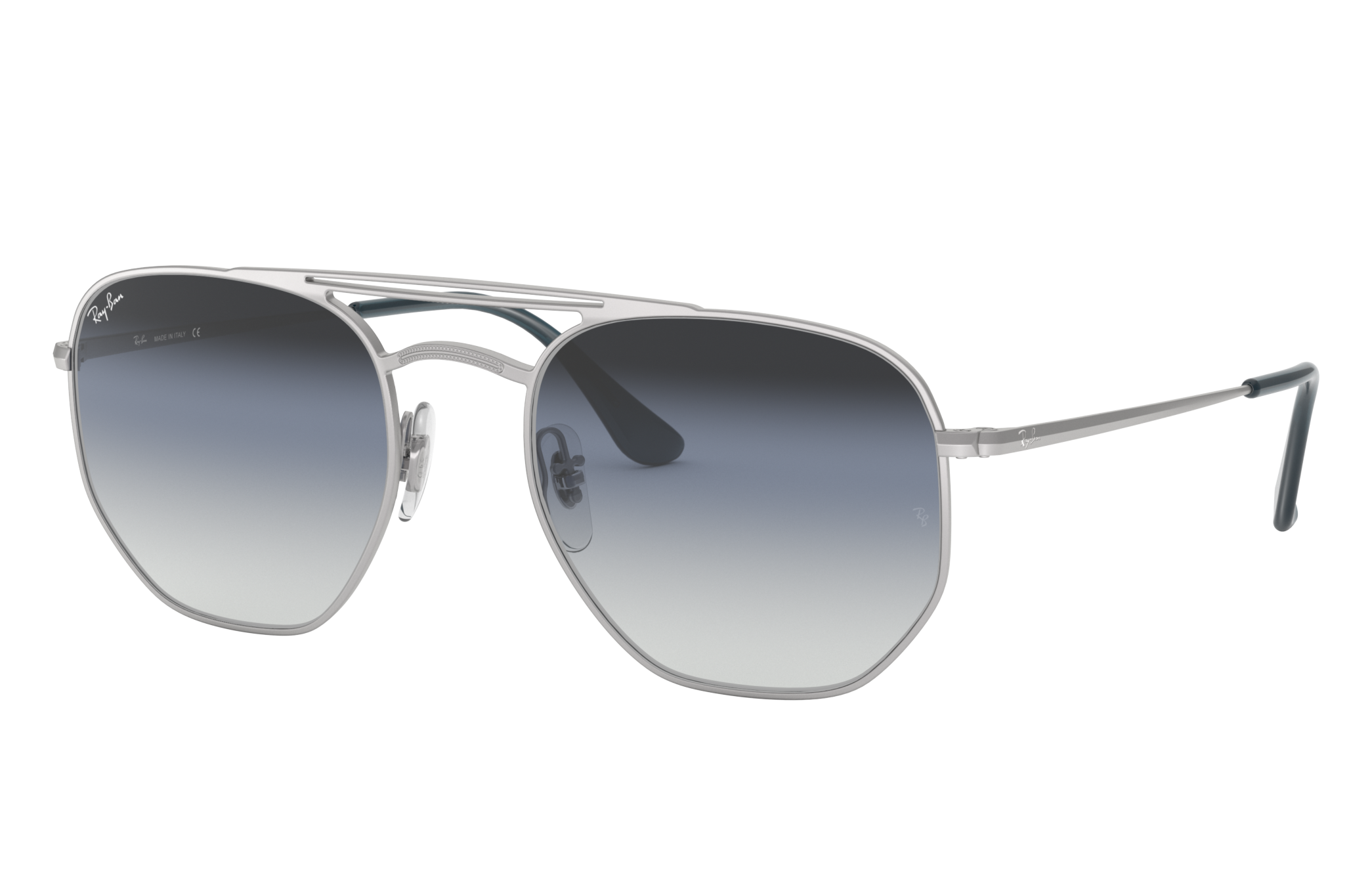 Ray-Ban RB3609 Silver - Metal - Blue 