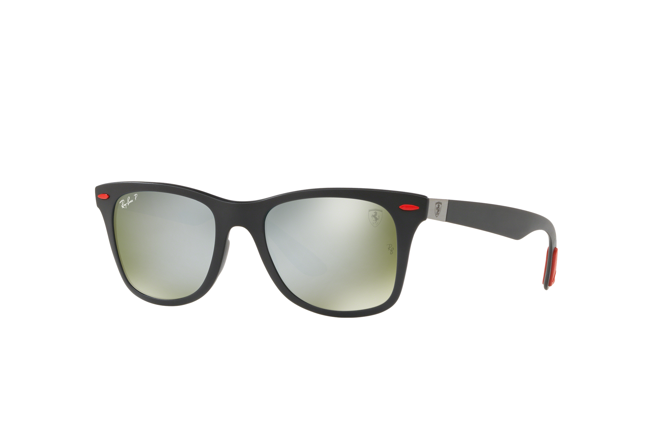 Scuderia Ferrari Brazil Limited Edition Sunglasses in Black and Silver  Chromance | Ray-Ban®