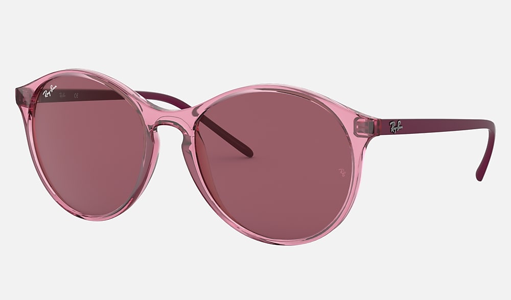 小物 RayBan RB4371 Amazon.com: Ray-Ban Rb4371 Round Sunglasses, Transparent