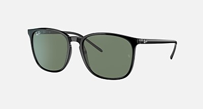 Black Sunglasses in Green Classic and RB4387 RB4387F Ray Ban