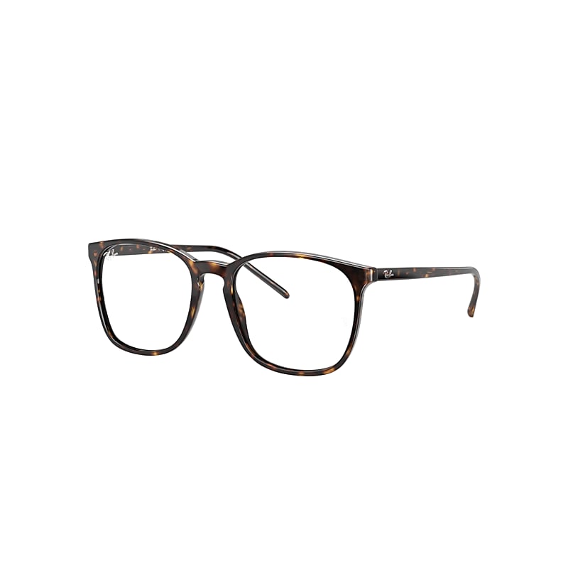 Ray-Ban Rb5387 Optics Eyeglasses Tortoise Frame Clear Lenses Polarized 52-18