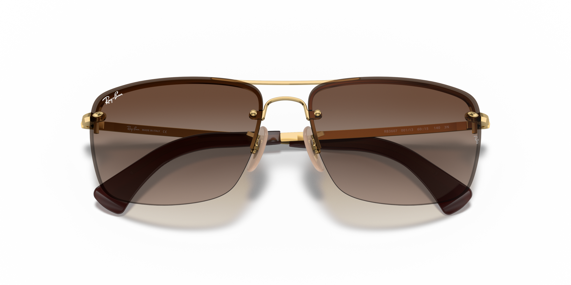 Rb3607 Sunglasses in Gold and Brown | Ray-Ban®