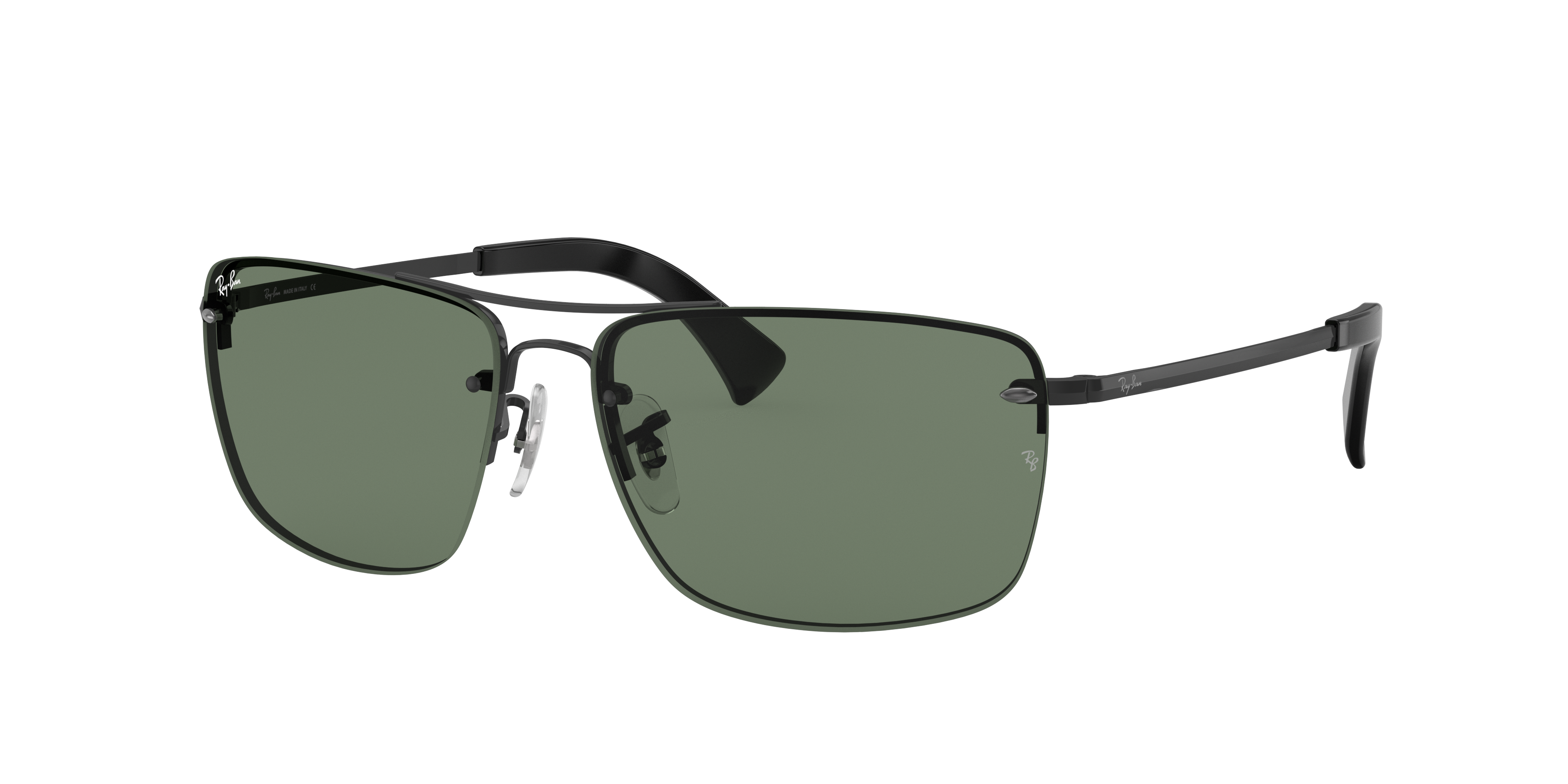 Rb3607 Sunglasses in Black and Transparent | Ray-Ban®