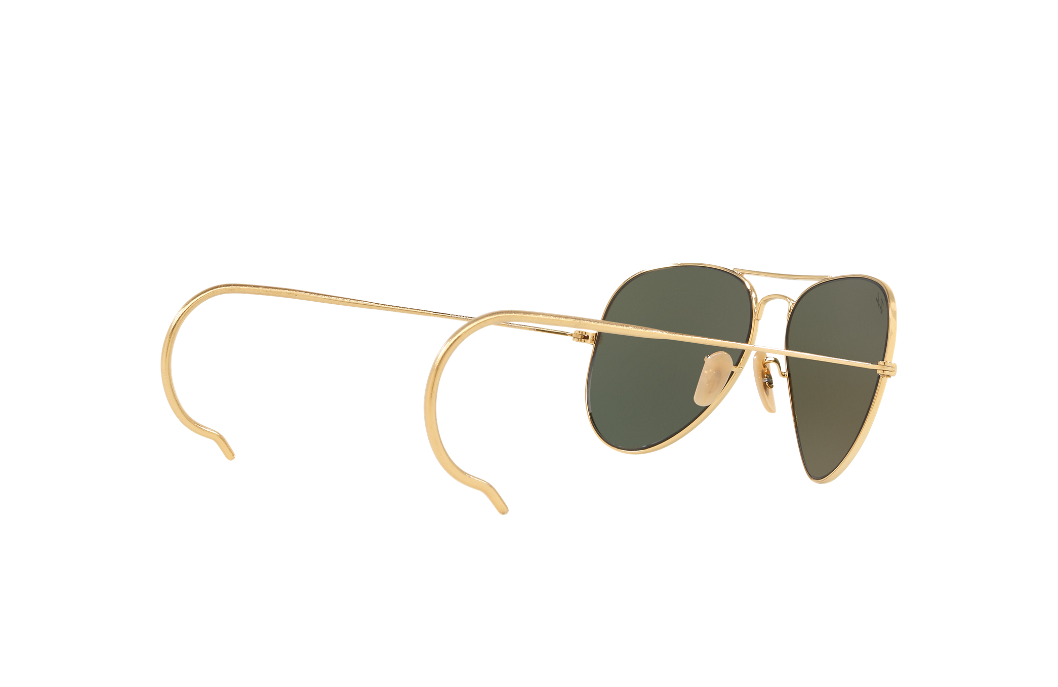 Occhiali da Sole Aviator Reloaded in Oro e Verde | Ray-Ban®