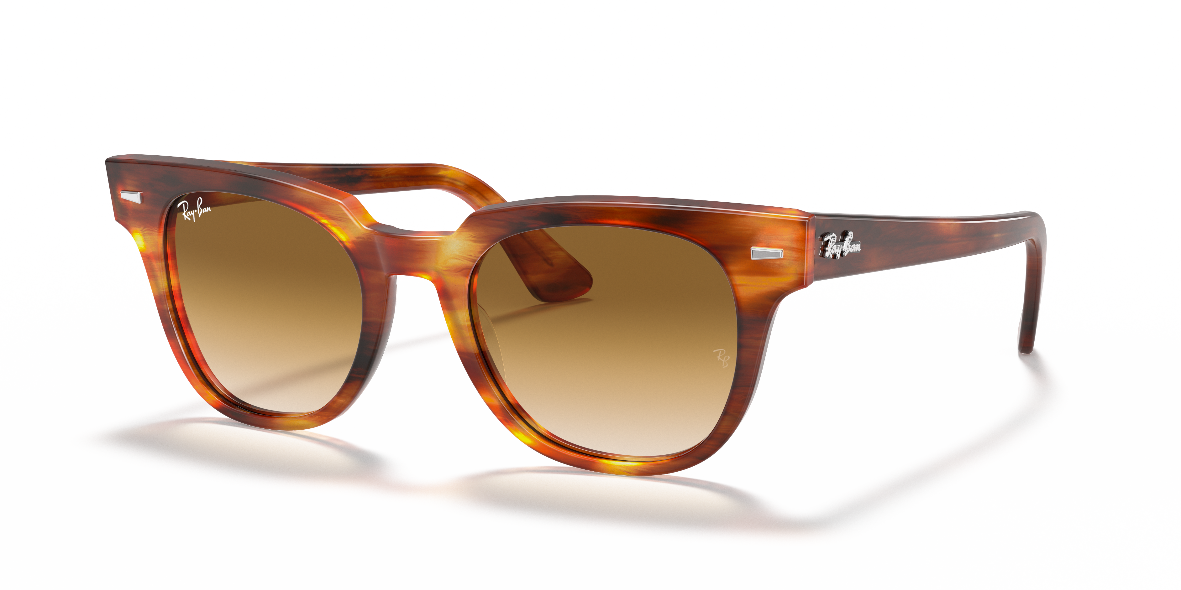 ray ban meteor brown