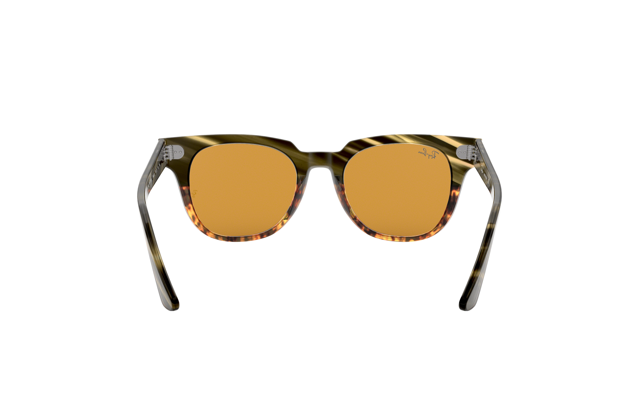 meteor striped havana ray ban