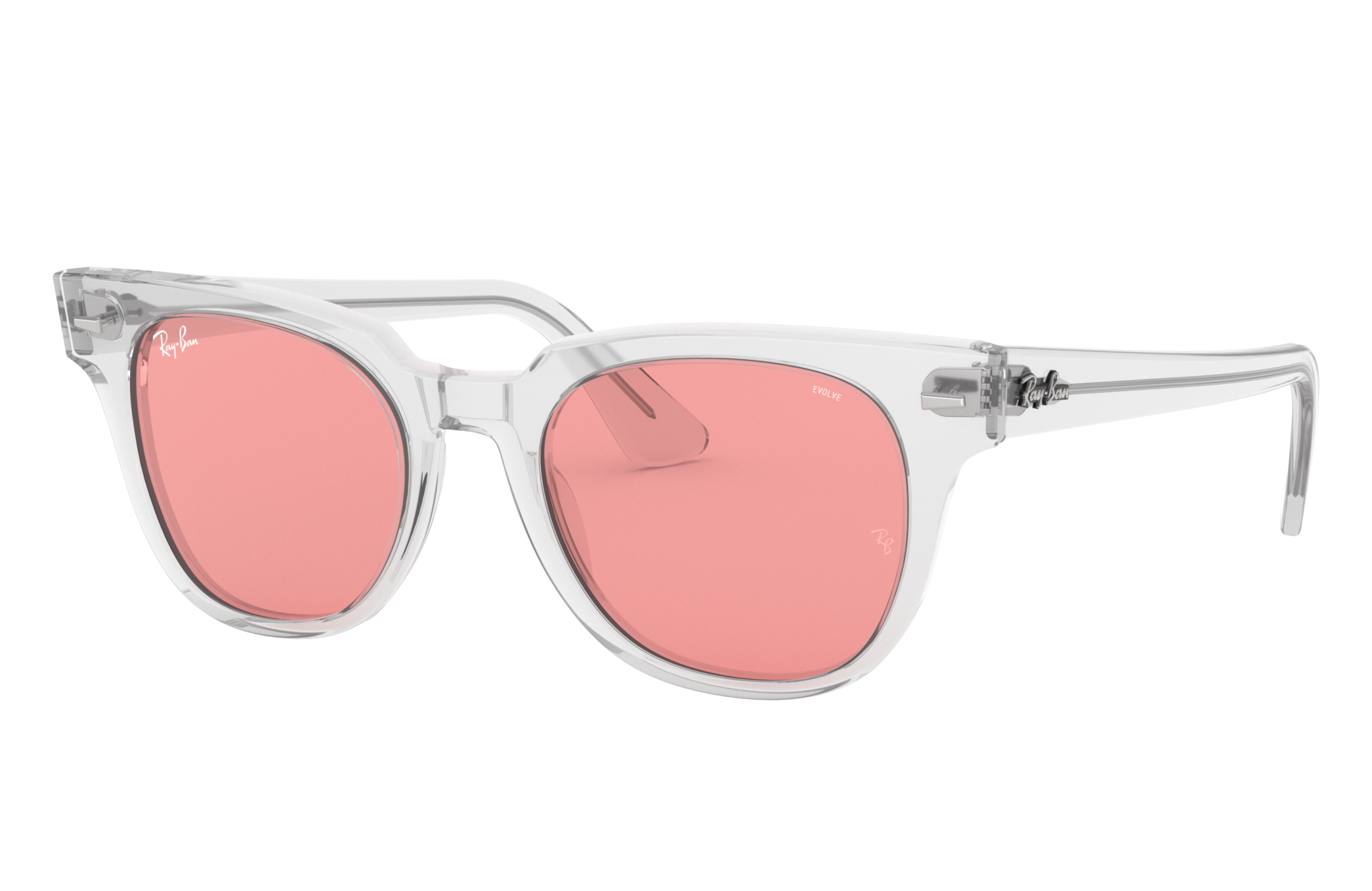 ray ban pink lenses