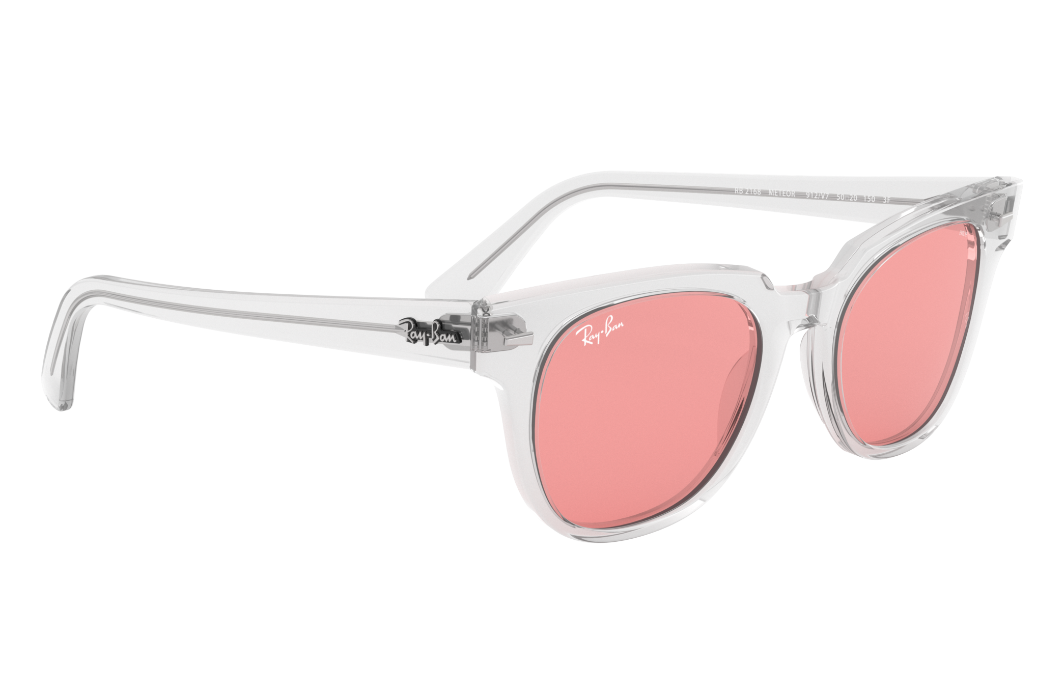 ray ban meteor evolve transparent