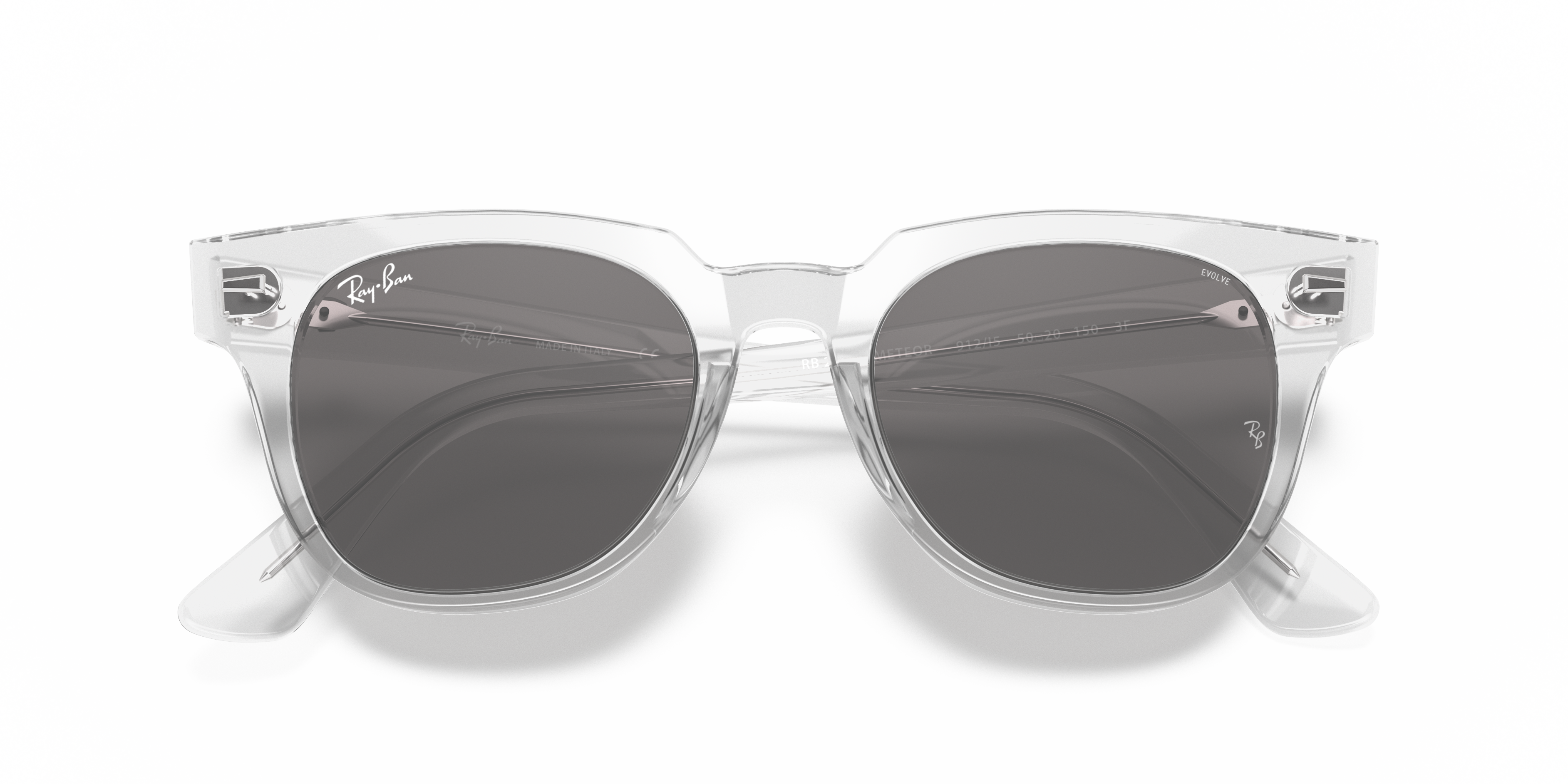 ray ban meteor evolve transparent