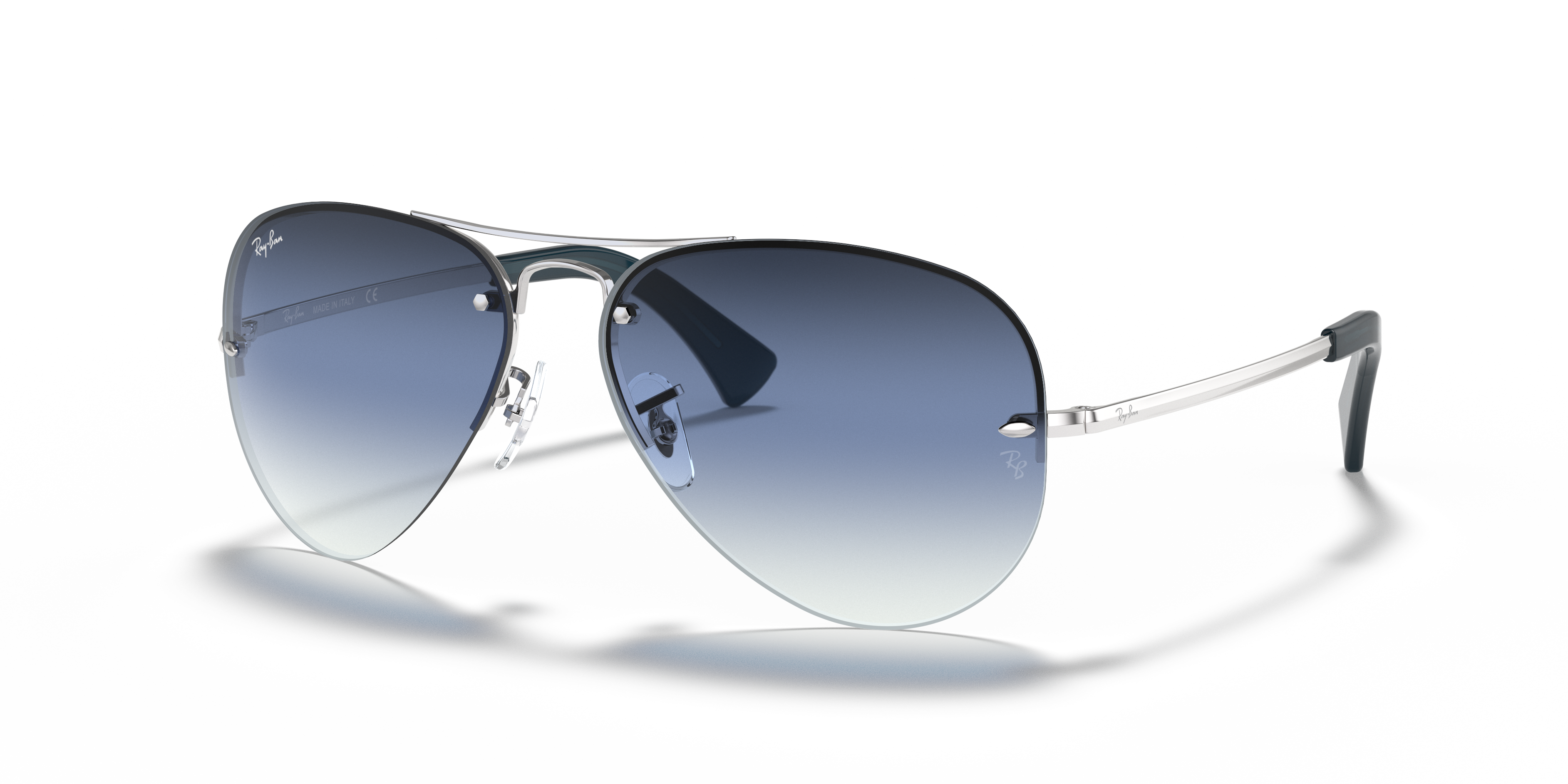 RB3449 Sunglasses in Silver and Blue - RB3449 | Ray-Ban® US