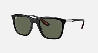 RB4433M SCUDERIA FERRARI COLLECTION Sunglasses in Black and