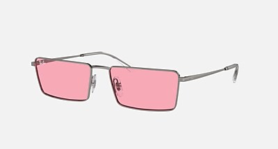 EMY BIO-BASED Sunglasses in Gunmetal and Violet - RB3741 | Ray-Ban®