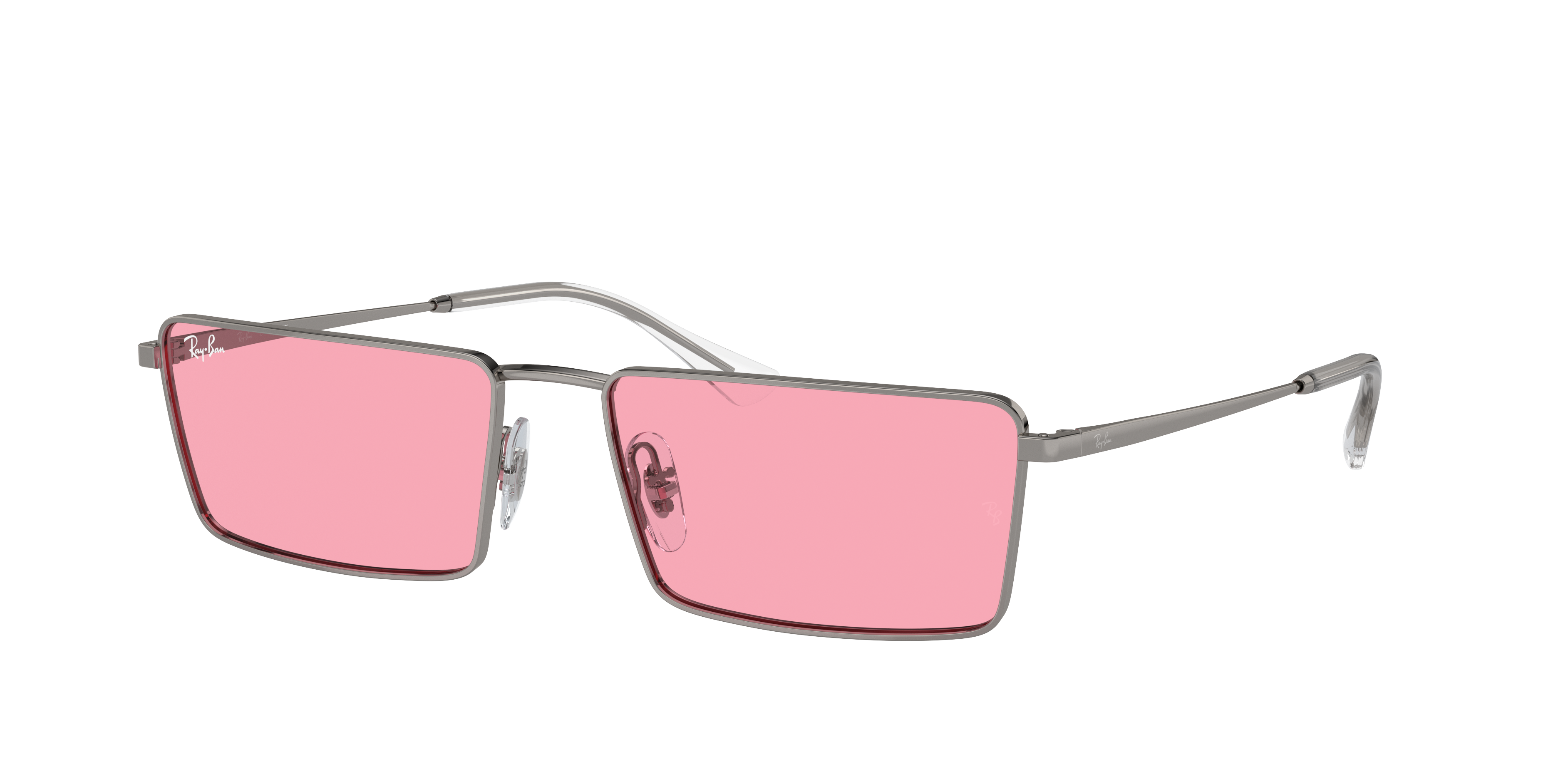 EMY BIO-BASED Sunglasses in Gold and Dark Grey Flash Silver EMY BIO-BASED Sunglasses in Gold and Dark Grey Flash Silver