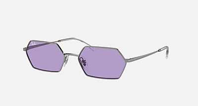 YEVI BIO-BASED Sunglasses in Gunmetal and Pink - RB3728