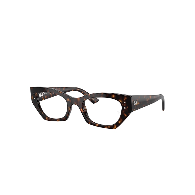 Ray-Ban Zena Optics Bio-based Eyeglasses Havana Frame Clear Lenses Polarized 52-22