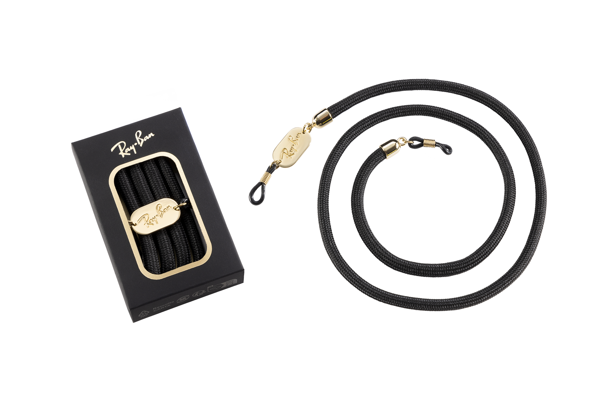 Ray ban Black Lanyard Holiday Edition ARB0003ST Ray Ban UK ray-ban-black-lanyard-holiday-edition-arb0003st-ray-ban-uk