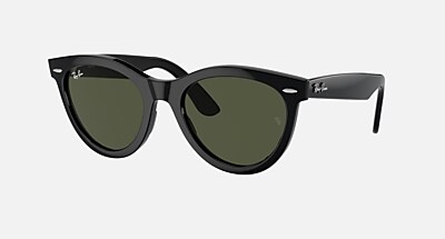 Ray-Ban RB2241 Wayfarer Way Grey Havana Sunglasses WAYFARER WAY Sunglasses in Havana and Dark Grey - RB2241  main image 3