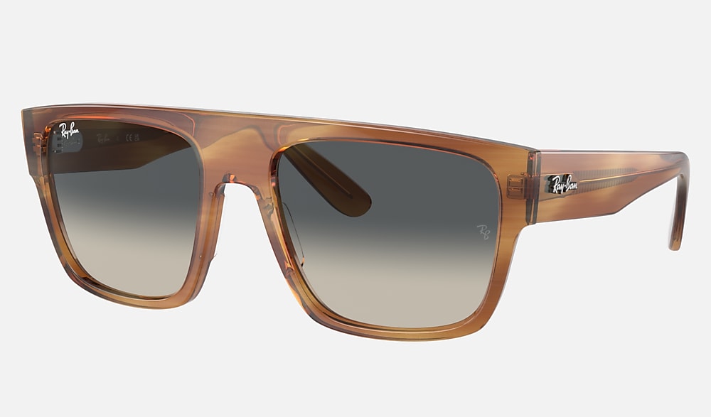DRIFTER Sunglasses in Striped Brown and Grey - RB0360S | Ray