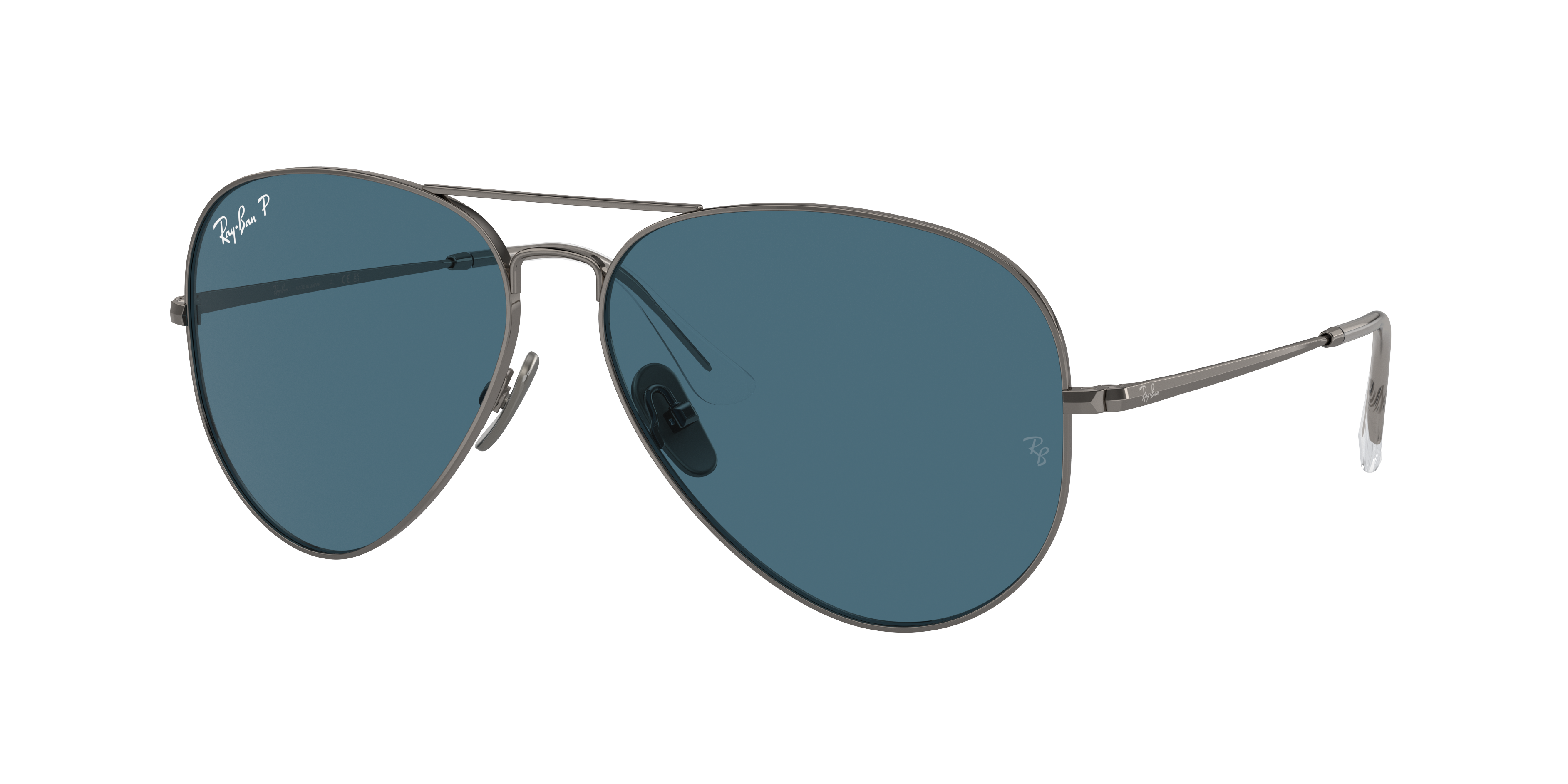 Óculos de Sol Ray-Ban estilo aviator.