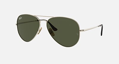 AVIATOR TITANIUM Sunglasses in Gunmetal and Black Polarized