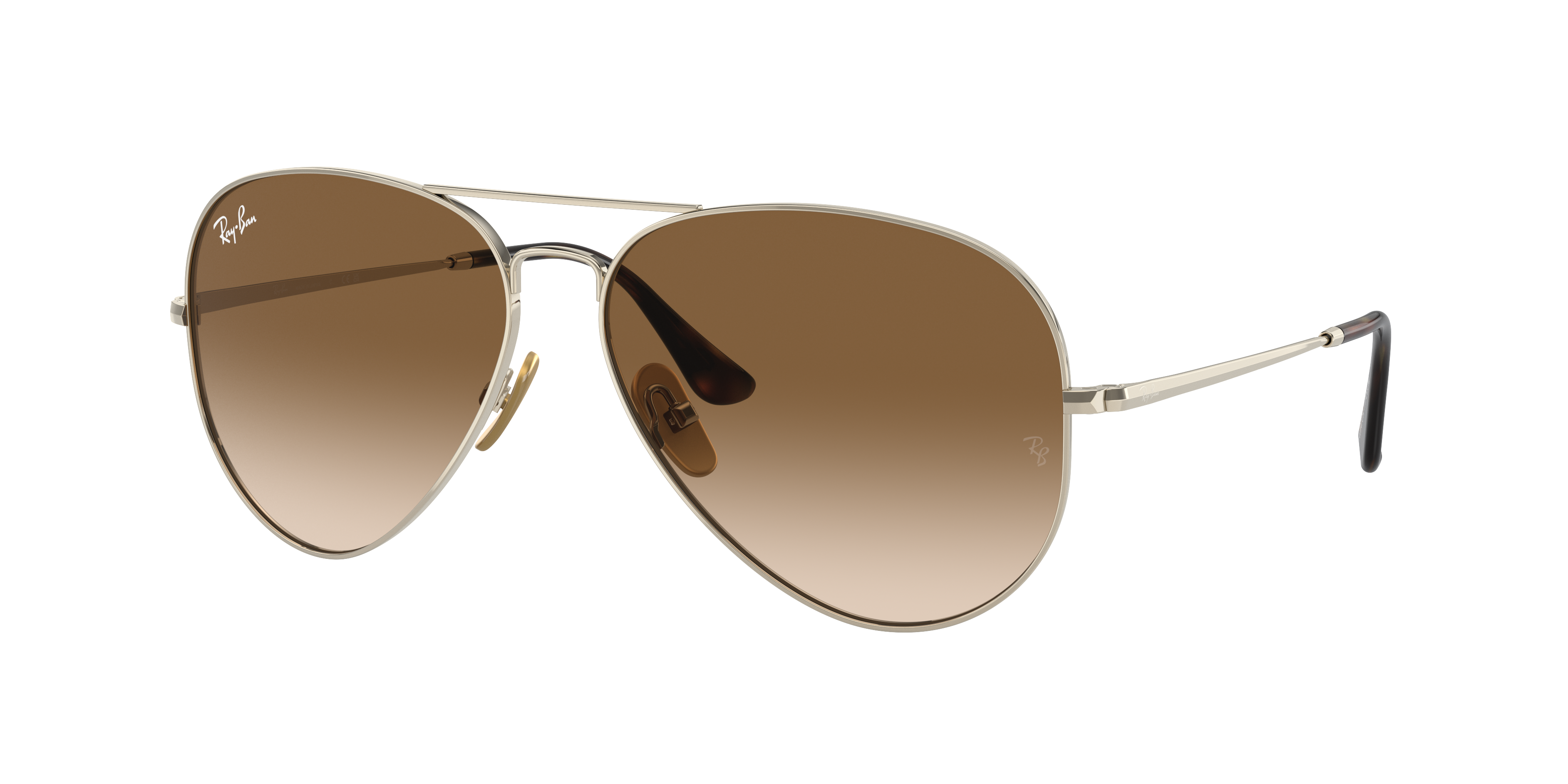 Óculos de Sol Ray-Ban estilo aviator.